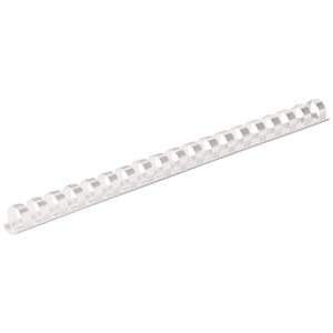 Fellowes Binding Combs 21 Loop 16mm White 25 Pack