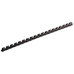 Fellowes Binding Combs 21 Loop 8mm Black 100 Pack