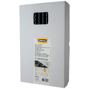 Fellowes Binding Combs 21 Loop 14mm Black 100 Pack