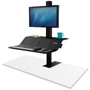 Lotus VE Sit-Stand Adjustable Desk Riser Single Monitor