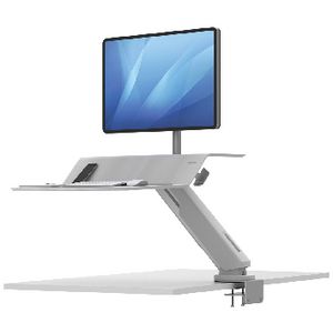 Fellowes Lotus RT Sit Stand Single Desk Riser White