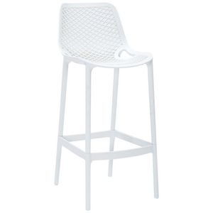 Rapidline Cast 750mm Stool White