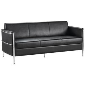 Rapidline Eclipse 3 Seater Black PU