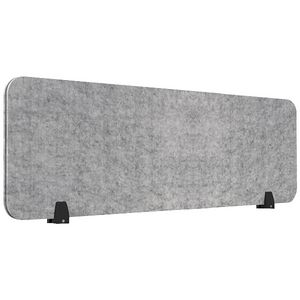 Furnx Eco Panel Screen Desk Mount 1190 x 400 mm Grey/Black