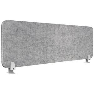 Furnx Eco Panel Screen Desk Mount 1190 x 400 mm Grey/White