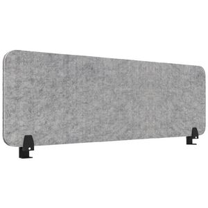 Furnx Eco Panel Screen Side Mount 1190 x 400 mm Grey/Black
