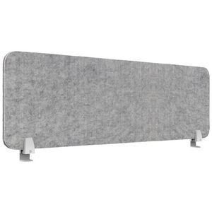 Furnx Eco Panel Screen Side Mount 1190 x 400 mm Grey/White