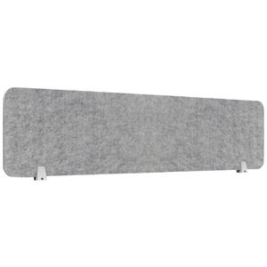 Furnx Eco Panel Screen Desk Mount 1490 x 400 mm Grey/White