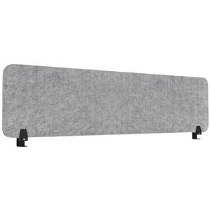 Furnx Eco Panel Screen Side Mount 1490 x 400 mm Grey/Black