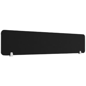 Furnx Eco Panel Screen Desk Mount 1790 x 400 mm Black/White