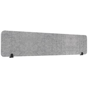 Furnx Eco Panel Screen Desk Mount 1790 x 400 mm Grey/Black