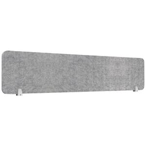 Furnx Eco Panel Screen Desk Mount 1790 x 400 mm Grey/White
