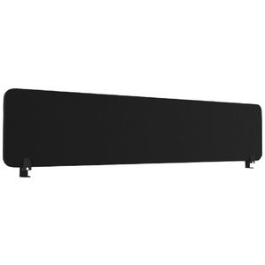 Furnx Eco Panel Screen Side Mount 1790 x 400 mm Black/Black