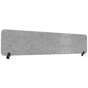 Furnx Eco Panel Screen Side Mount 1790 x 400 mm Grey/Black