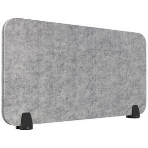 Furnx Eco Panel Screen Desk Mount 740 x 400 mm Grey/Black