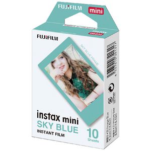 Fujifilm 10 Pack Instax Mini Film Sky Blue