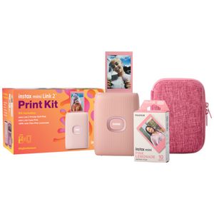 Fujifilm INSTAX Mini Link 2 Bundle Pink | Officeworks