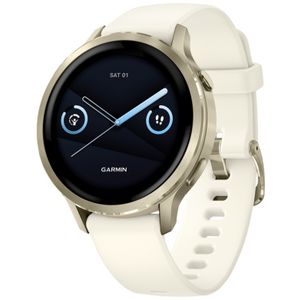 Garmin Venu 4 41mm Smartwatch Lunar Gold with Bone Band
