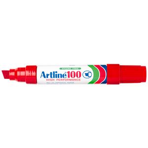 Artline 100 Permanent Marker Red
