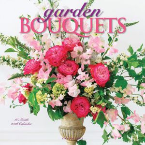 Brown Trout Garden Bouquets Wall Calendar 2026