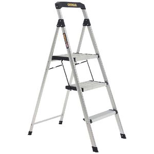 Gorilla Single 3 Step Household Ladder