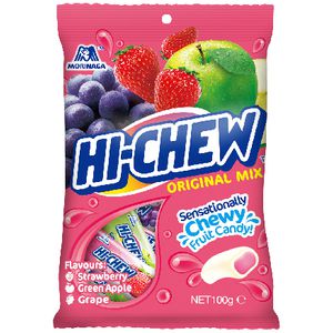 Hi Chew Individually Wrapped Candy Original Fruit 100 g