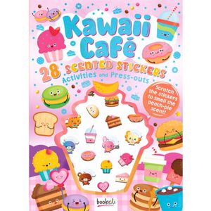 Puffy Sticker Activity Book Kawaii Café