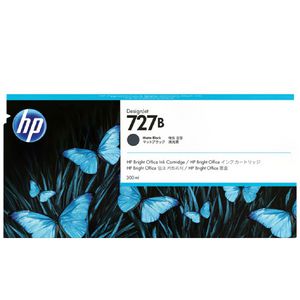 HP 727B DesignJet Matte Black Ink 300mL | Officeworks