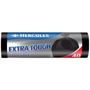 Hercules Extra Tough Garbage Bags XL 40 Pack