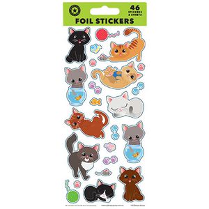 Artwrap FSC Sticker Sheet Kittens