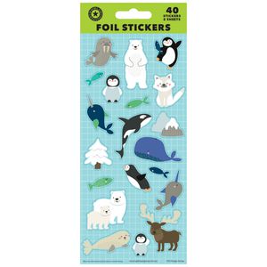 Artwrap Sticker Sheet Arctic Animals