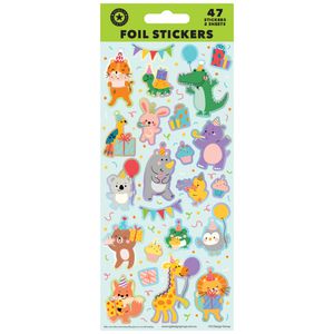 Artwrap Sticker Sheet Party Animals