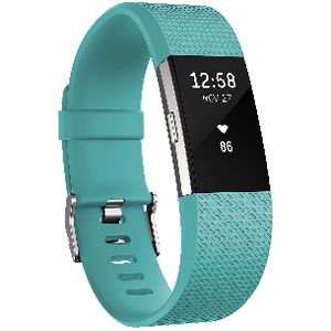 Fitbit Charge 2 Activity Tracker Teal Small | Officeworks