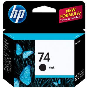 HP 74 Ink Cartridge Black