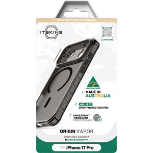 Itskins Made in Australia Magsafe Case iPhone 17 Pro Black