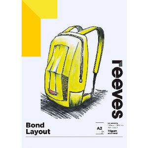 Reeves Bond Layout Pad 70gsm 50 Sheets A2