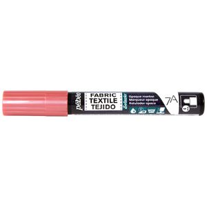 Pebeo 7A Opaque Fabric Marker 4mm Copper Pink