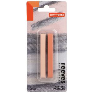 Reeves Semi Hard Pastels Soft Tones 2 Pack