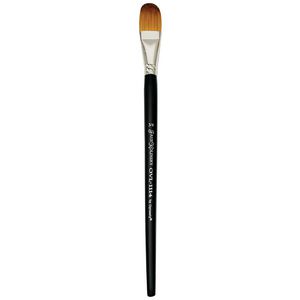 Dynasty Faux Kolinsky Oval Wash Paintbrush Size 3/4