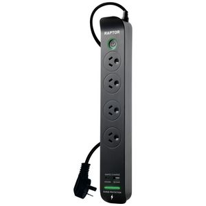 Jackson Raptor Surge Protected 4P Master Switch Powerboard