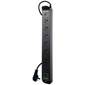 Jackson Raptor Surge Protected 6P Master Switch Powerboard