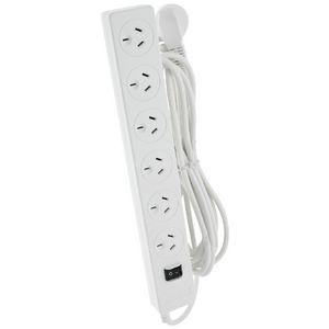 Jackson 6 Outlet Powerboard 5m