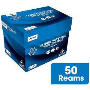J.Burrows 90gsm Pro A4 Copy Paper 500 Sheets 50 Reams Officeworks