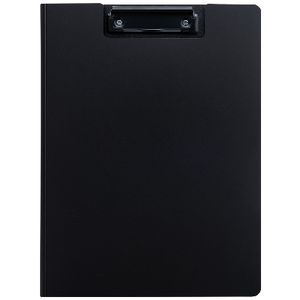 J.Burrows Antibacterial A4 Clipfolder Black
