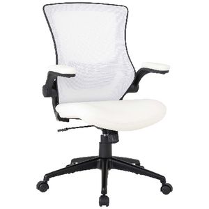 Brighton Mesh Back Chair White
