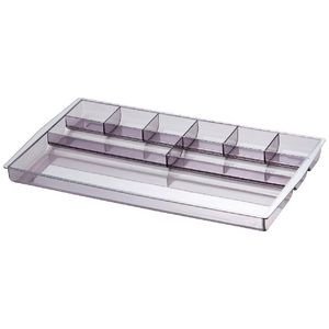 J.Burrows Desk Drawer Organiser Tidy Smoke