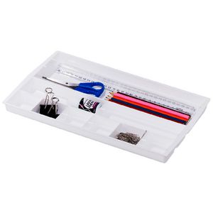 J.Burrows Desk Drawer Organiser Tidy White