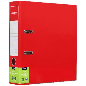 J.Burrows A4 Lever Arch 2-Ring Binder Gloss Red
