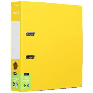 J.Burrows A4 Lever Arch 2-Ring Binder Gloss Yellow