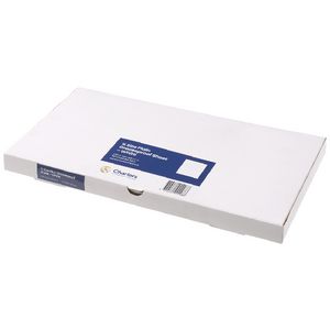1/3 Cut Greaseproof Paper 500 Pack White